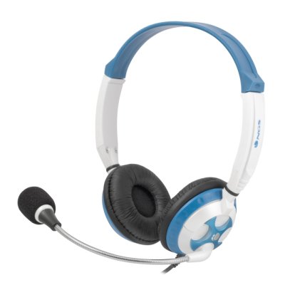 Ngs Auricular   Microfono Msx7pro Azul